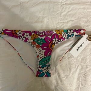 NWT Hurley Bikini Bottoms